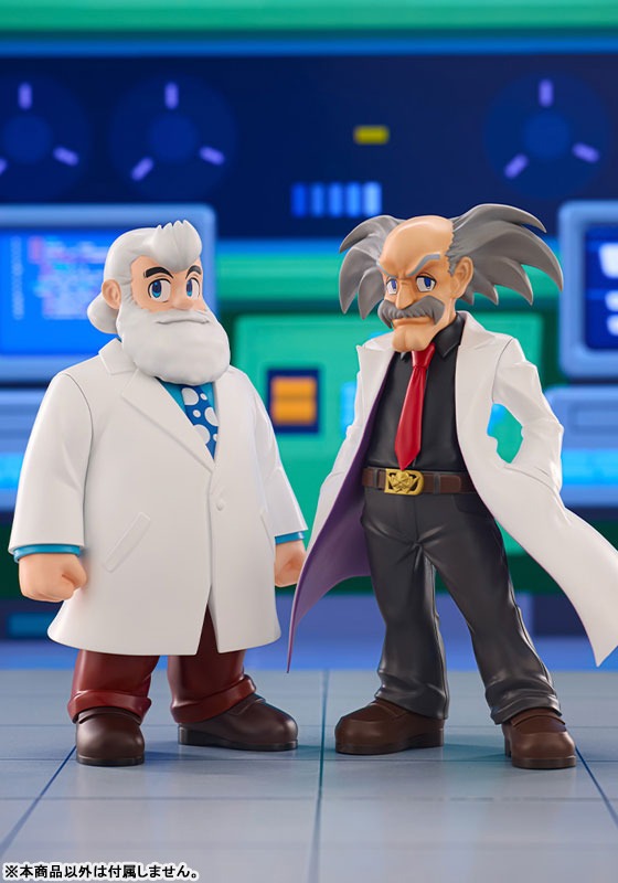 OSHI WORKS Figure Dr. Wily & Dr. Light - Mega Man By Kotobukiya
