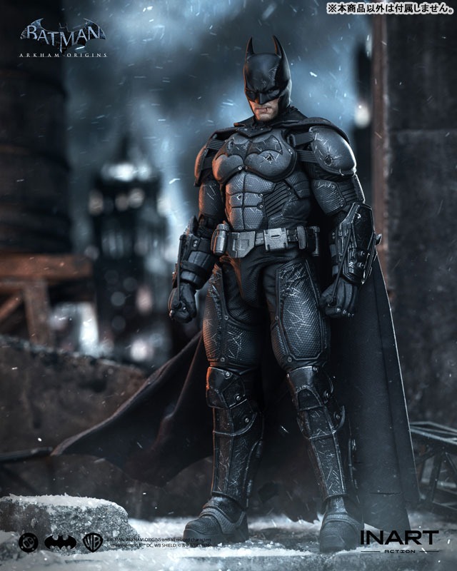Action Figure 1/12 Batman - Battle Damaged Ver. Batman : Arkham Origins By INART