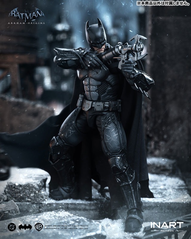 Action Figure 1/12 Batman - Battle Damaged Ver. Batman : Arkham Origins By INART