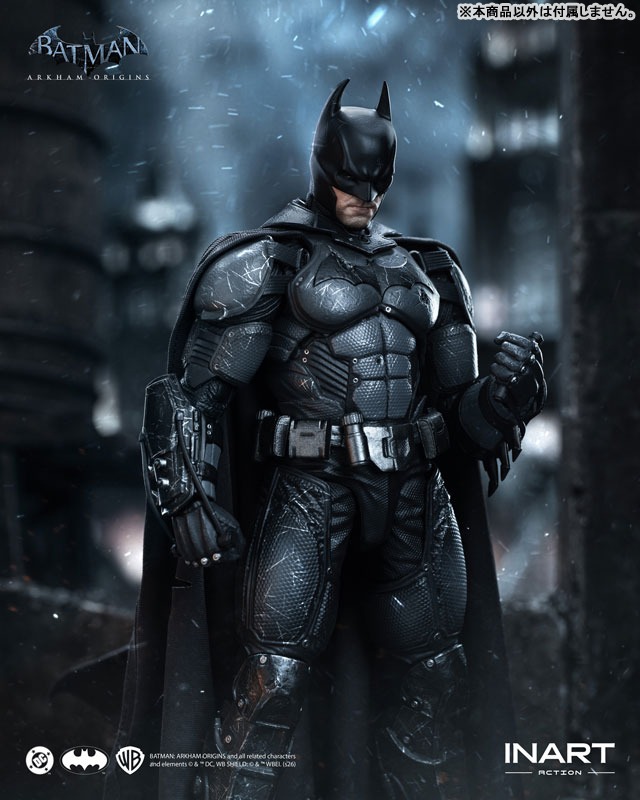 Action Figure 1/12 Batman - Battle Damaged Ver. Batman : Arkham Origins By INART
