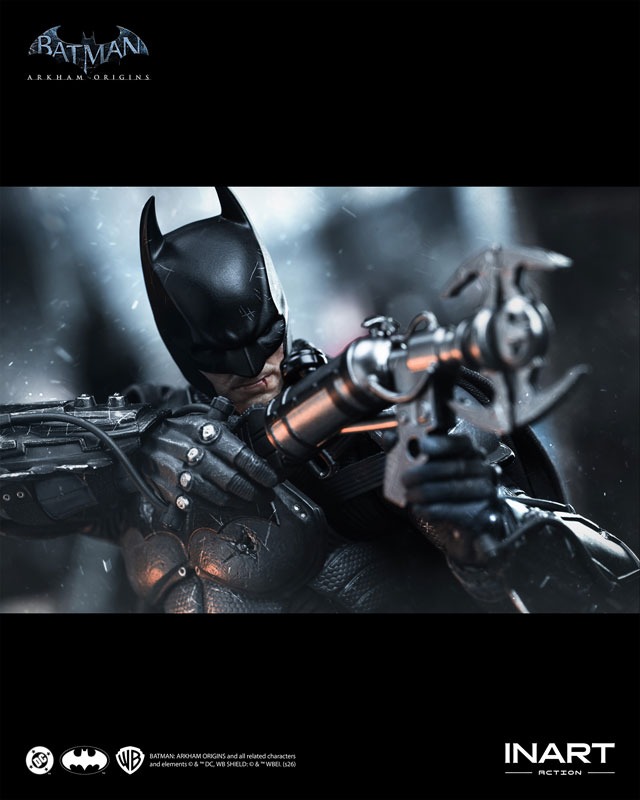 Action Figure 1/12 Batman - Battle Damaged Ver. Batman : Arkham Origins By INART