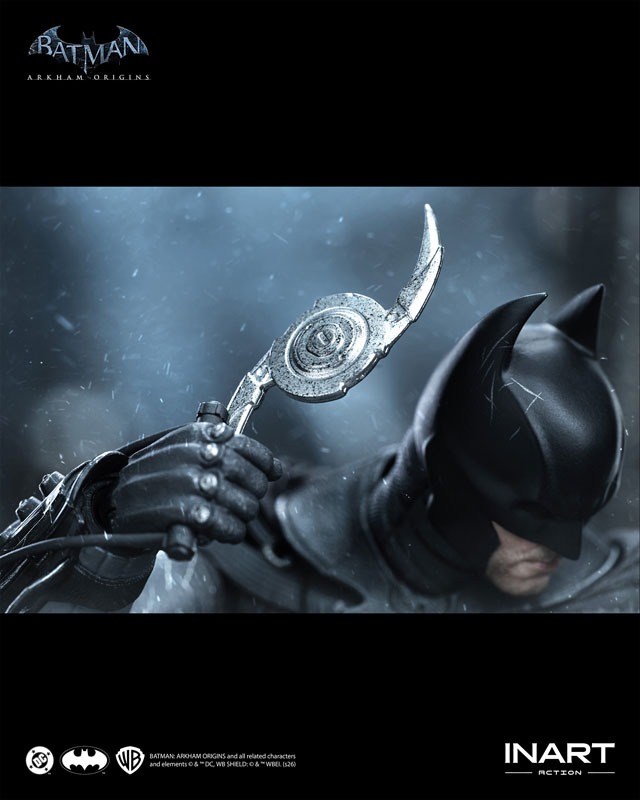 Action Figure 1/12 Batman - Battle Damaged Ver. Batman : Arkham Origins By INART