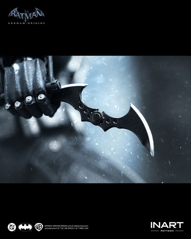 Action Figure 1/12 Batman - Battle Damaged Ver. Batman : Arkham Origins By INART