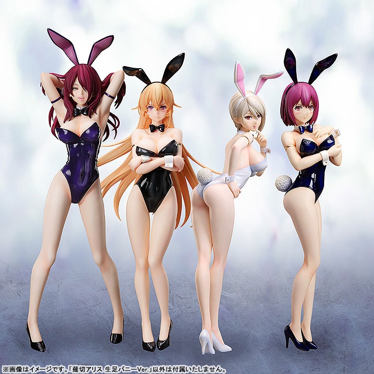 Scaled 1/4 B-Style Nakiri Alice - Bare Leg Bunny Ver. Shokugeki no Souma By FREEing