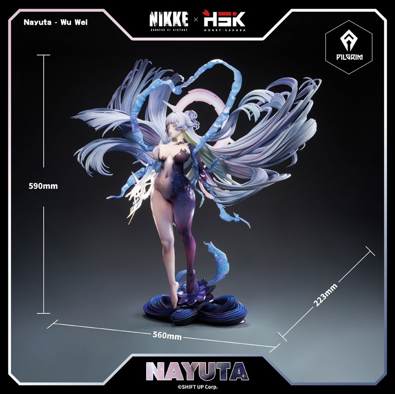 Scaled Figure 1/4 Nayuta - Wu Wei Ver. Goddess of Victory: NIKKE By Hobby Sakura