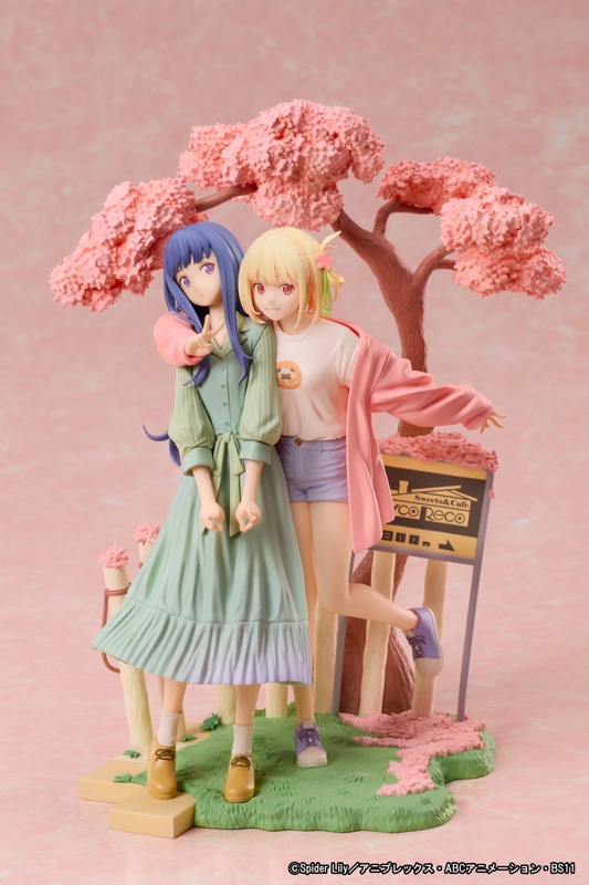 Non Scaled Figure Nishikigi Chisato & Inoue Takina - Spring Ver. Lycoris Recoil By ANIPLEX