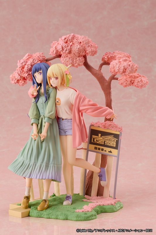 Non Scaled Figure Nishikigi Chisato & Inoue Takina - Spring Ver. Lycoris Recoil By ANIPLEX