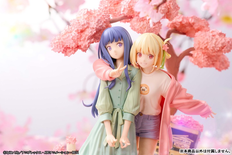 Non Scaled Figure Nishikigi Chisato & Inoue Takina - Spring Ver. Lycoris Recoil By ANIPLEX