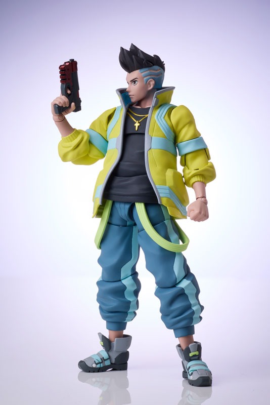 BUZZmod. Action Figure 1/12 David - Cyberpunk: Edgerunners By ANIPLEX