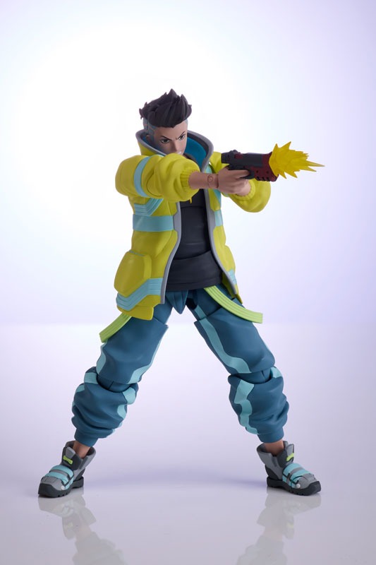 BUZZmod. Action Figure 1/12 David - Cyberpunk: Edgerunners By ANIPLEX
