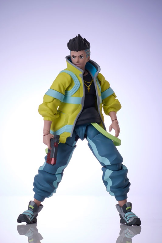 BUZZmod. Action Figure 1/12 David - Cyberpunk: Edgerunners By ANIPLEX