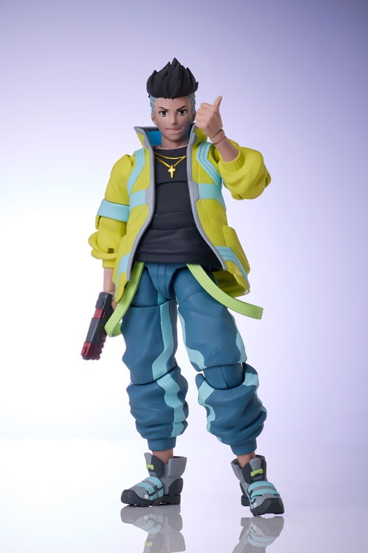 BUZZmod. Action Figure 1/12 David - Cyberpunk: Edgerunners By ANIPLEX