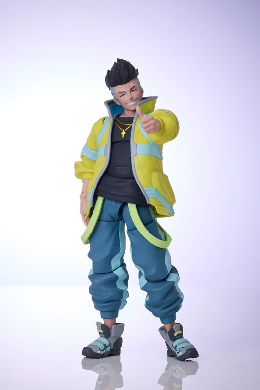 BUZZmod. Action Figure 1/12 David - Cyberpunk: Edgerunners By ANIPLEX