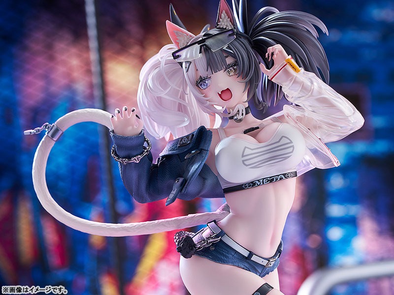 Scaled Figure 1/7 Melterna Girl Metako - Illustration by Nekometaru By Wonderful Works