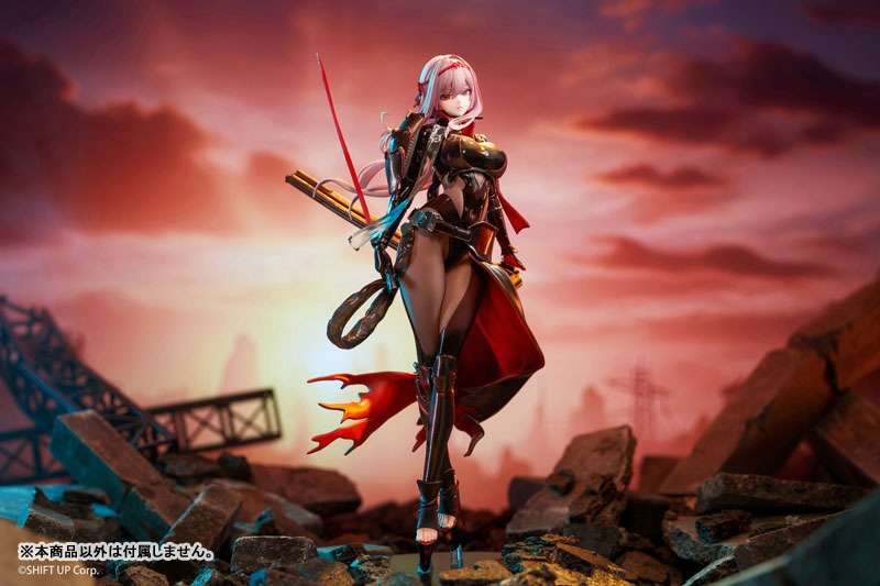 Scaled Figure 1/10 Guren / Scarlet - Black Shadow Ver. Goddess Of Victory: NIKKE By Hobby Sakura