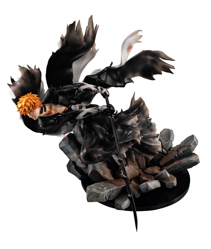 Precious G.E.M. GEM Series Non Scaled Figure Kurosaki Ichigo - BLEACH Thousand-Year Blood War (Re-Release) By MegaHouse | Ultimate Bankai Rage Display Figure