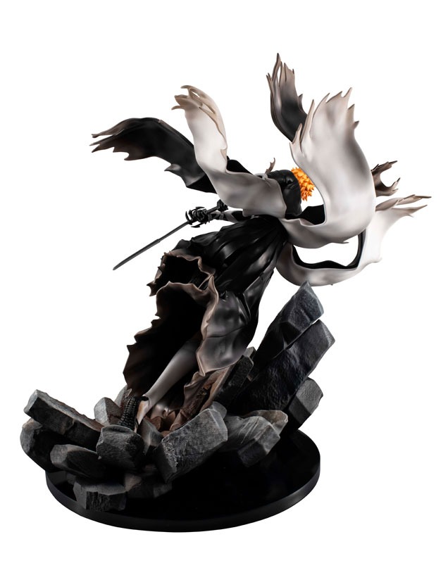 Precious G.E.M. GEM Series Non Scaled Figure Kurosaki Ichigo - BLEACH Thousand-Year Blood War (Re-Release) By MegaHouse | Ultimate Bankai Rage Display Figure