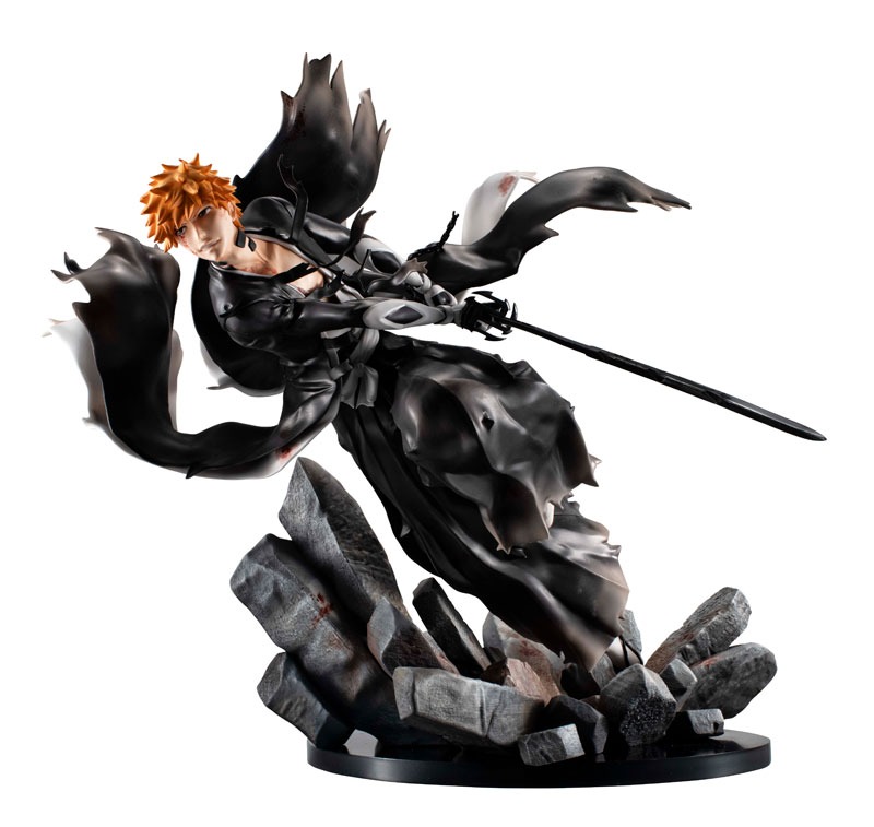 Precious G.E.M. GEM Series Non Scaled Figure Kurosaki Ichigo - BLEACH Thousand-Year Blood War (Re-Release) By MegaHouse | Ultimate Bankai Rage Display Figure
