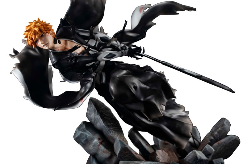 Precious G.E.M. GEM Series Non Scaled Figure Kurosaki Ichigo - BLEACH Thousand-Year Blood War (Re-Release) By MegaHouse | Ultimate Bankai Rage Display Figure