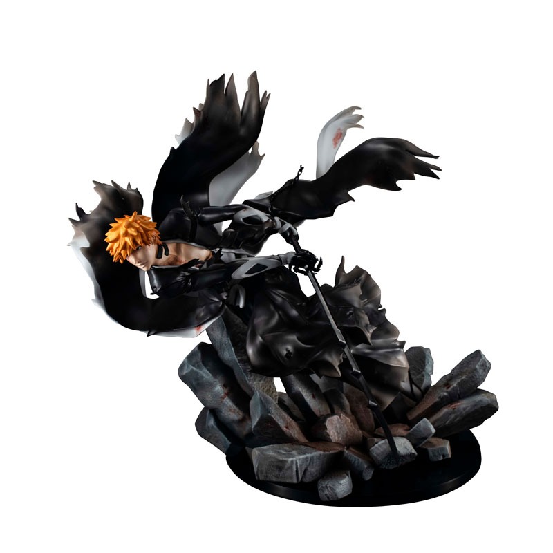 Precious G.E.M. GEM Series Non Scaled Figure Kurosaki Ichigo - BLEACH Thousand-Year Blood War (Re-Release) By MegaHouse | Ultimate Bankai Rage Display Figure