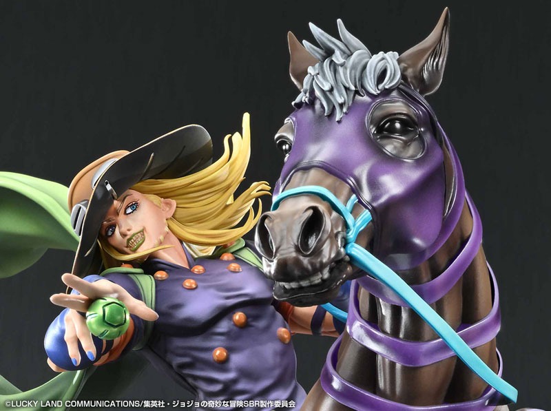 Non Scaled Gyro Zeppeli & Valkyrie - Jojo's Bizzare Adventure: Steel Ball Run By Medicos Entertainment
