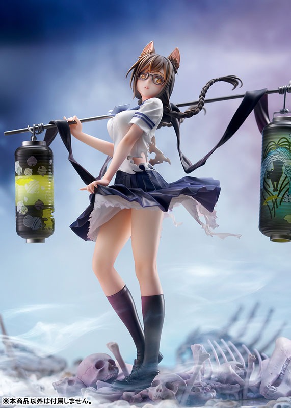 Scaled Figure 1/7 Hanekawa Tsubasa - Bakemonogatari By Ques Q