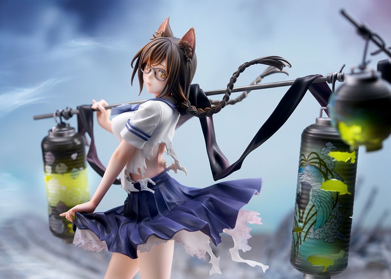 Scaled Figure 1/7 Hanekawa Tsubasa - Bakemonogatari By Ques Q