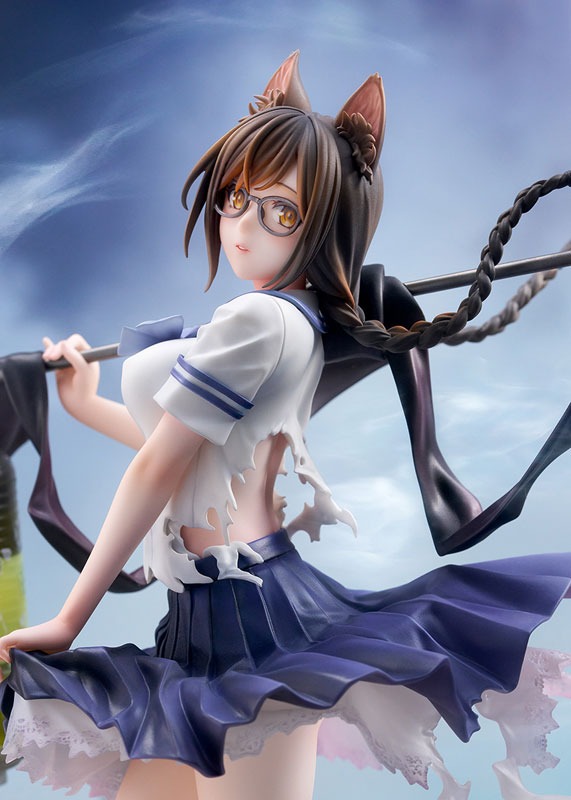 Scaled Figure 1/7 Hanekawa Tsubasa - Bakemonogatari By Ques Q