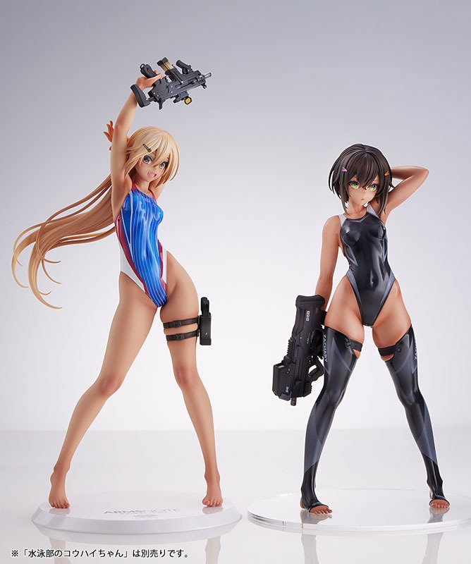 Scaled Figure 1/7 Suieibu no Buchou-chan / Buchou-chan of the Swimming Club - ARMS NOTE (Re-Release) By AMAKUNI