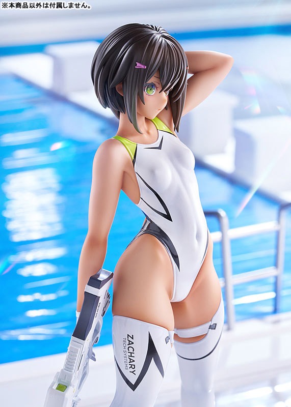 Scaled Figure 1/7 Suieibu no Buchou-chan / Buchou-chan of the Swimming Club - White Swimsuit Ver. ARMS NOTE By AMAKUNI