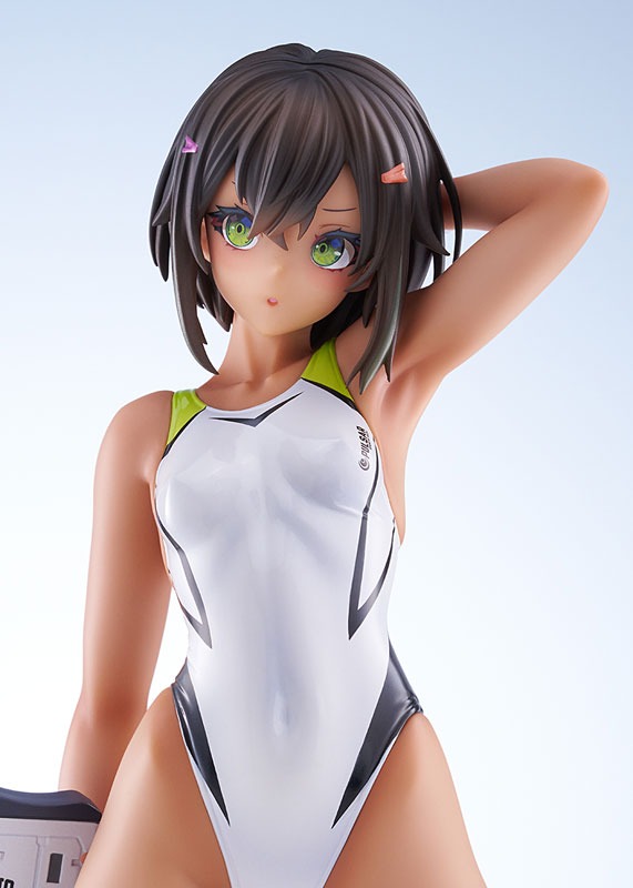 Scaled Figure 1/7 Suieibu no Buchou-chan / Buchou-chan of the Swimming Club - White Swimsuit Ver. ARMS NOTE By AMAKUNI