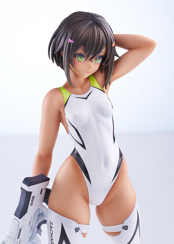 Scaled Figure 1/7 Suieibu no Buchou-chan / Buchou-chan of the Swimming Club - White Swimsuit Ver. ARMS NOTE By AMAKUNI