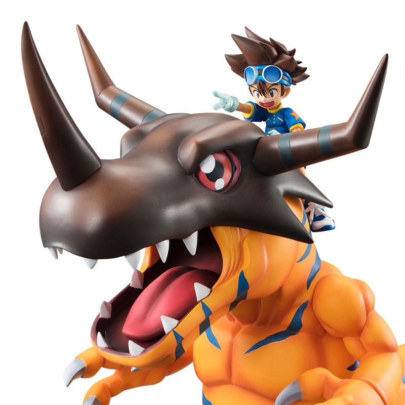 Precious GEM G.E.M. Series Figure Yagami Taichi & Greymon - Digimon Adventure (Re-Release) By MegaHouse