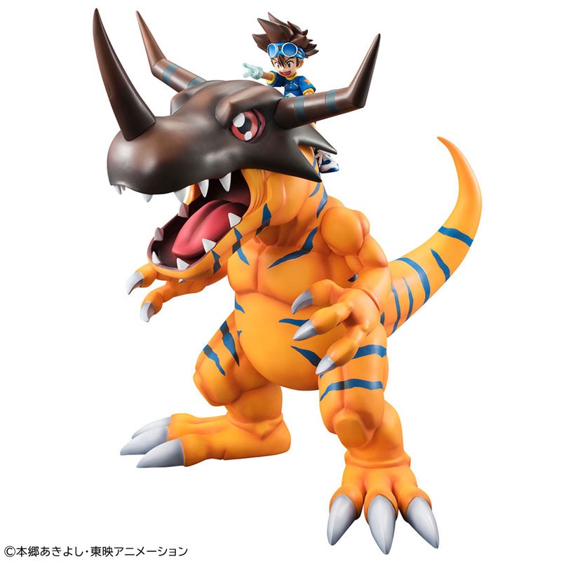 Precious GEM G.E.M. Series Figure Yagami Taichi & Greymon - Digimon Adventure (Re-Release) By MegaHouse