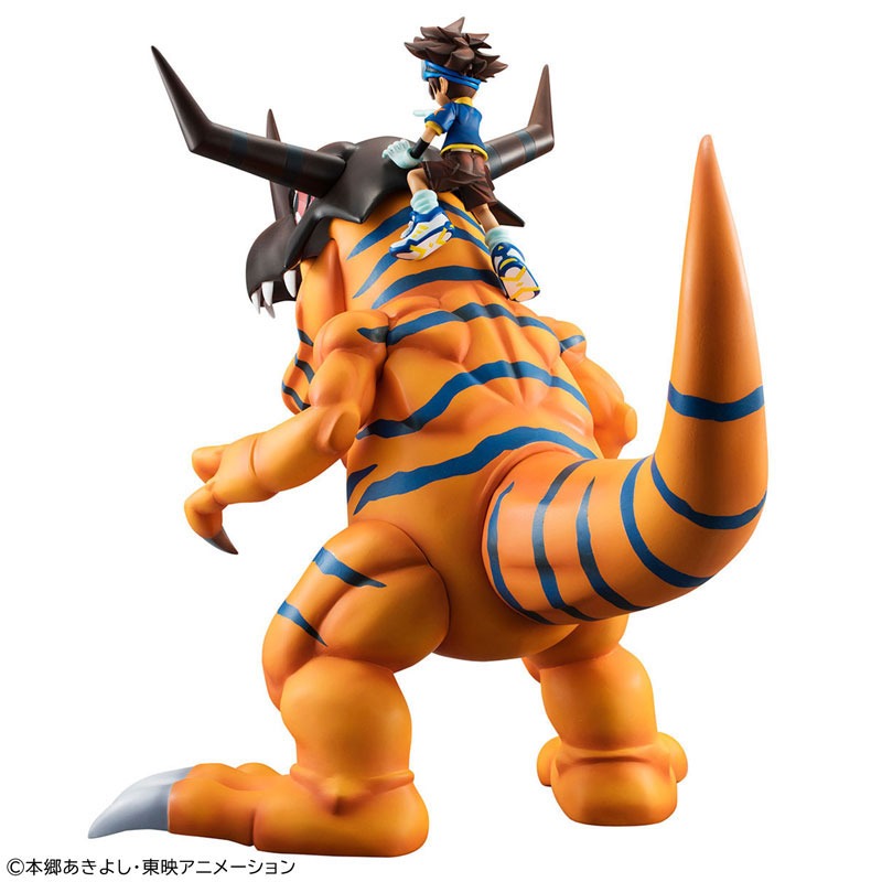 Precious GEM G.E.M. Series Figure Yagami Taichi & Greymon - Digimon Adventure (Re-Release) By MegaHouse