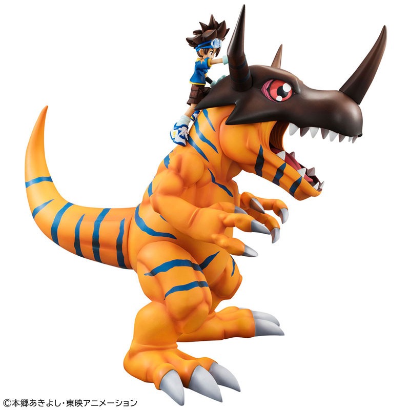 Precious GEM G.E.M. Series Figure Yagami Taichi & Greymon - Digimon Adventure (Re-Release) By MegaHouse