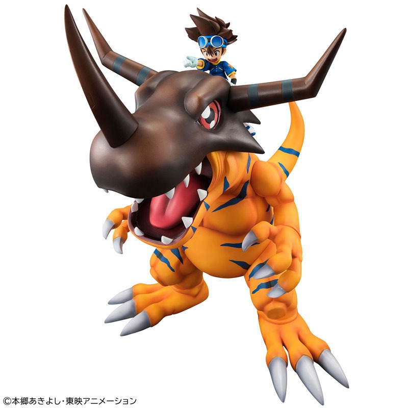 Precious GEM G.E.M. Series Figure Yagami Taichi & Greymon - Digimon Adventure (Re-Release) By MegaHouse