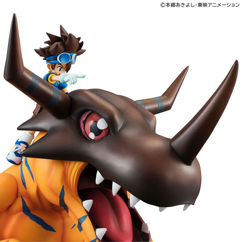Precious GEM G.E.M. Series Figure Yagami Taichi & Greymon - Digimon Adventure (Re-Release) By MegaHouse