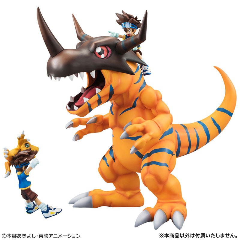 Precious GEM G.E.M. Series Figure Yagami Taichi & Greymon - Digimon Adventure (Re-Release) By MegaHouse