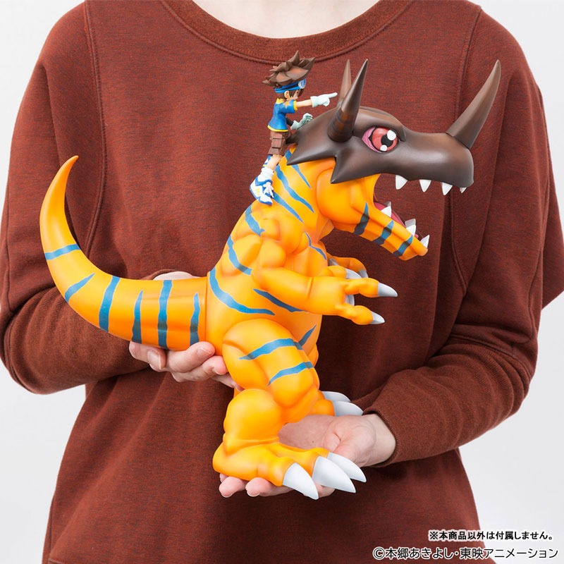Precious GEM G.E.M. Series Figure Yagami Taichi & Greymon - Digimon Adventure (Re-Release) By MegaHouse