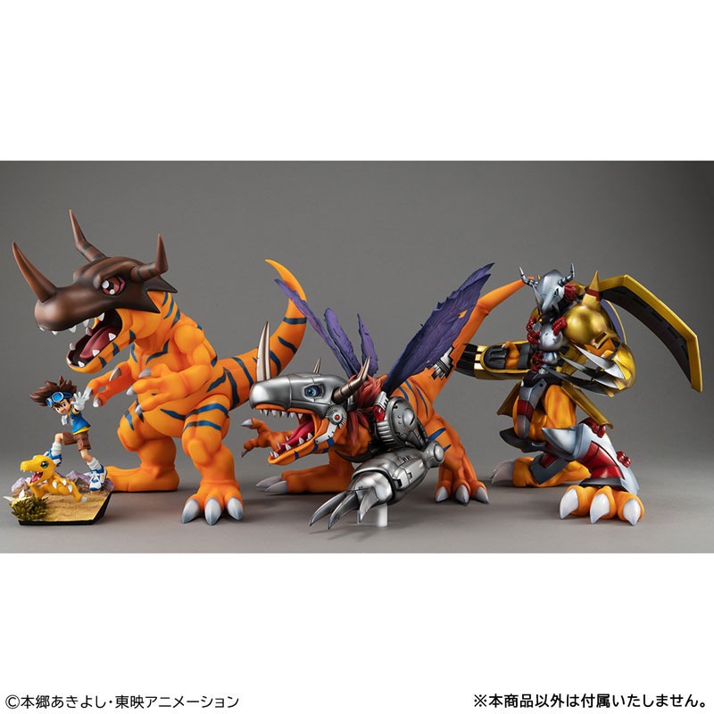Precious GEM G.E.M. Series Figure Yagami Taichi & Greymon - Digimon Adventure (Re-Release) By MegaHouse