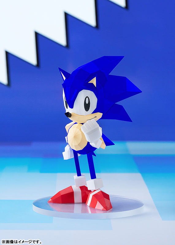 Pop Up Parade Figure Sonic - Sonic the Fighters Ver. Sonic the Hedgehog By Good Smile Company