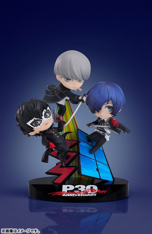 Nendoroid More Amamiya Ren, Narukami Yu, & Makoto Yuki - 30th Anniv Collaboration by Vignette Ver. Persona Series By Good Smile Company