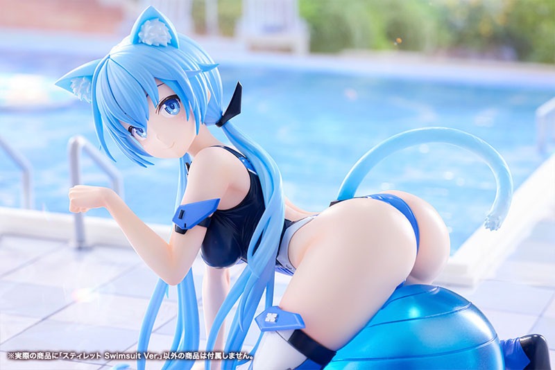Non Scaled Figure Stylet - Swimsuit Ver. Frame Arms Girl Illustration by Humikane Shimada By Kotobukiya