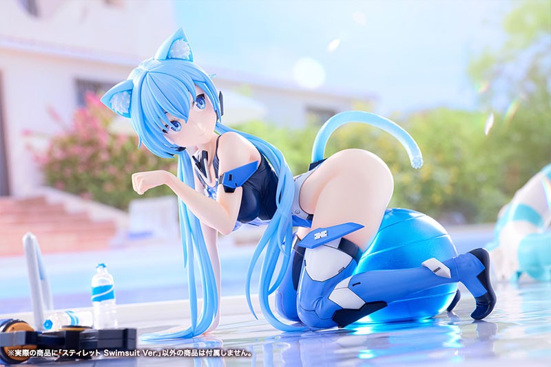 Non Scaled Figure Stylet - Swimsuit Ver. Frame Arms Girl Illustration by Humikane Shimada By Kotobukiya