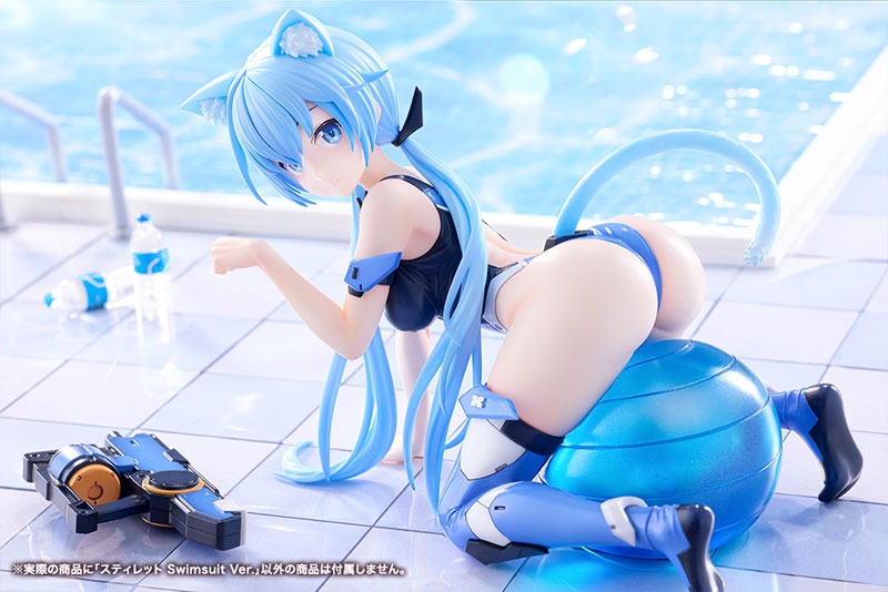 Non Scaled Figure Stylet - Swimsuit Ver. Frame Arms Girl Illustration by Humikane Shimada By Kotobukiya