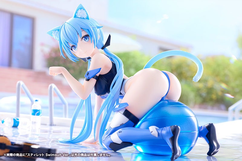 Non Scaled Figure Stylet - Swimsuit Ver. Frame Arms Girl Illustration by Humikane Shimada By Kotobukiya