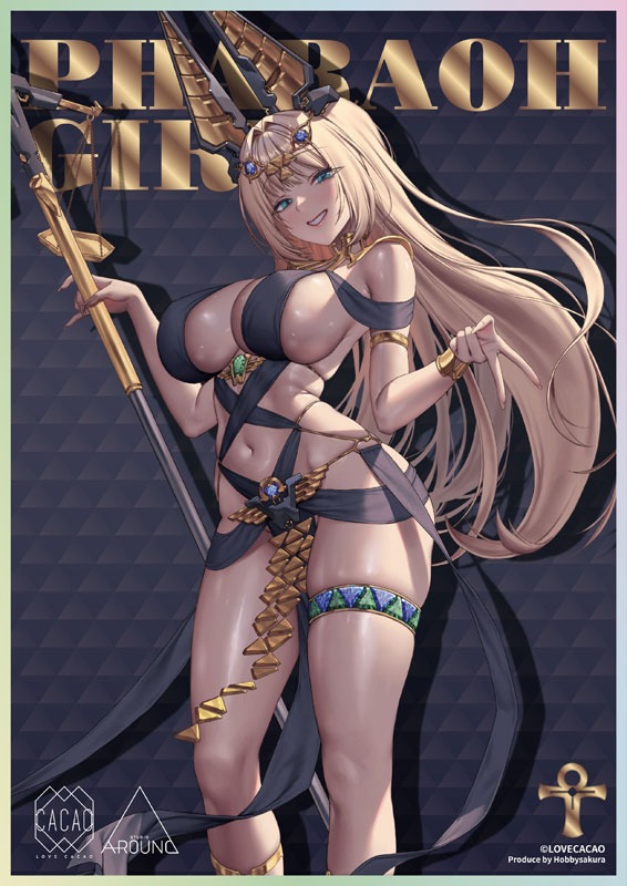 Scaled Figure 1/4 Pharaoh Girl - Illustration by LoveCACAO By Hobby Sakura