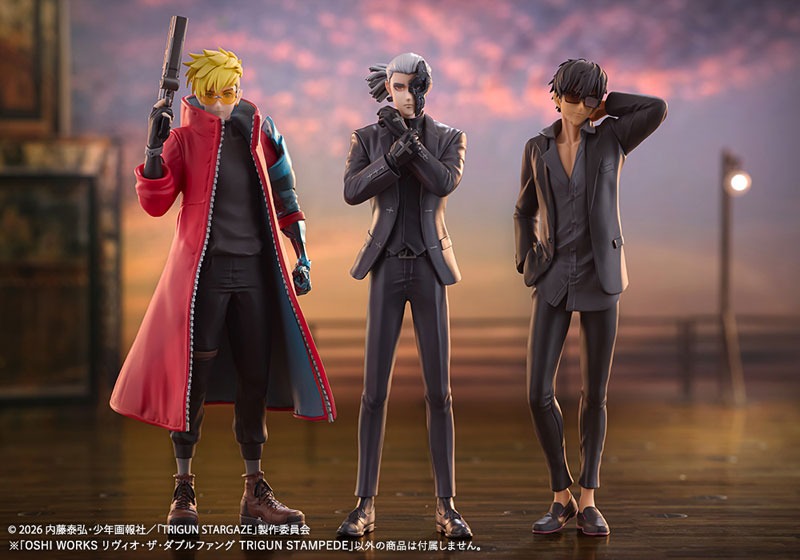 Non Scaled Figure Livio The Double Fang - TRIGUN STAMPEDE By Kotobukiya