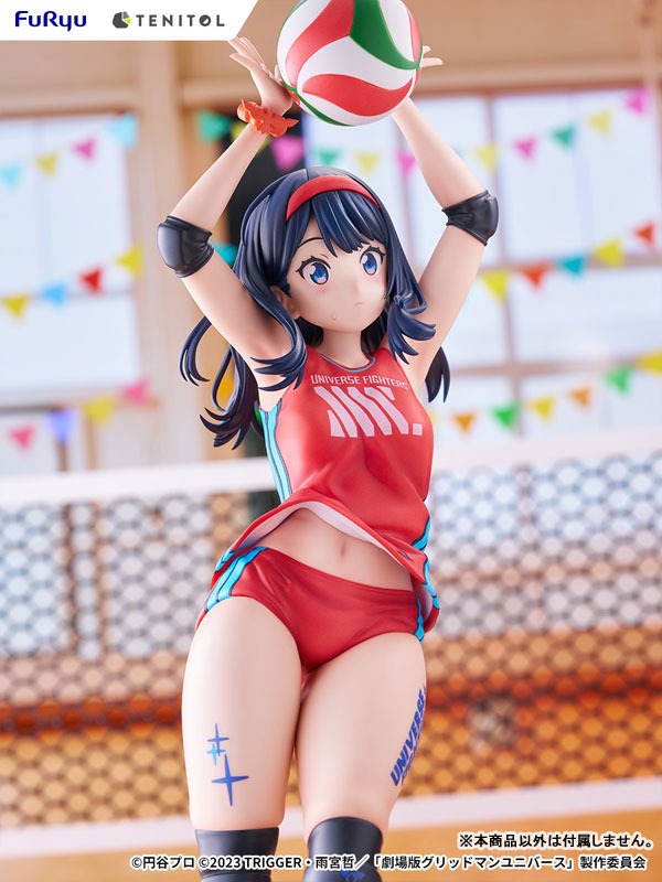 TENITOL TALL Figure Takarada Rikka - Sportswear Ver. Gridman Universe By FuRyu